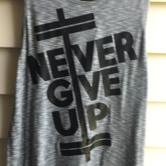 #EVCR NEVER GIVE UP Tank Top.. Size L - Picture 2 of 8
